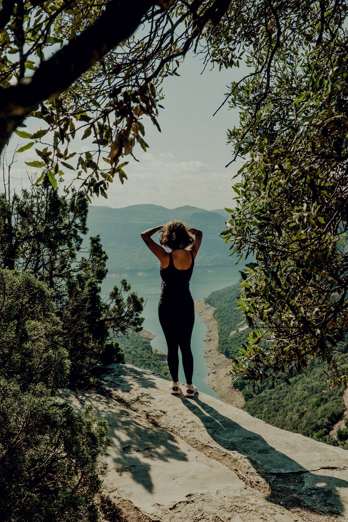 Woman Looking at Scenic View